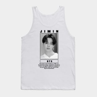 Kpop Design Jimin BTS Tank Top